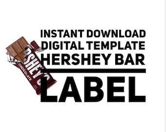 Chocolate Bar template for Microsoft Word