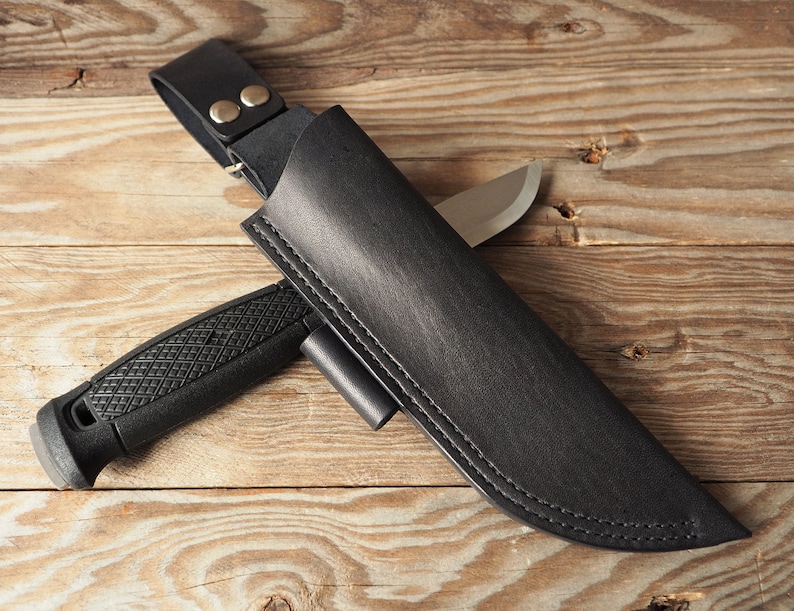Leather Sheath for Mora Garberg Knife Handmade Leather Sheath Etsy