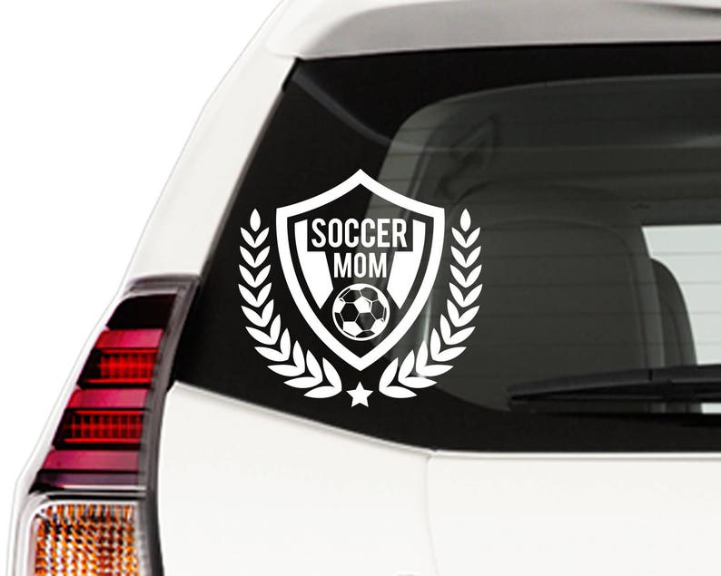 Soccer Mom Decal / Soccer Decal / Soccer Mom / Soccer Sticker / Soccer Mom Sticker / Sports Decal / Car Decal / Yeti Decal / Soccer / Decal image 1