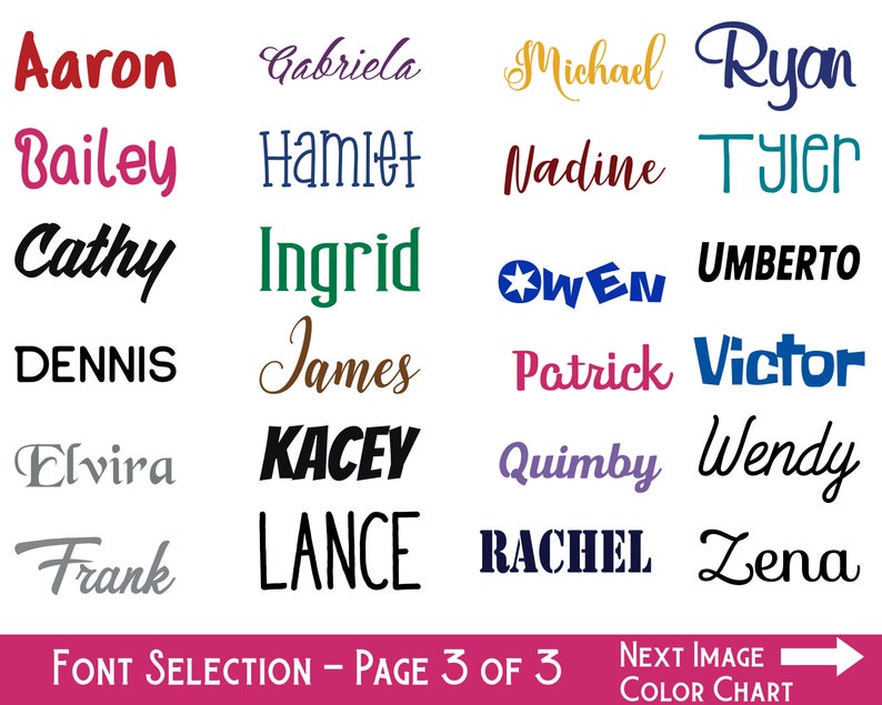 name decals for toy box