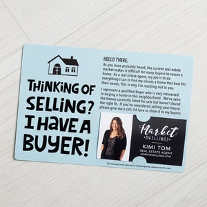 Set of Thinking of Selling Your House I Have a Buyer Mailers -  Portugal