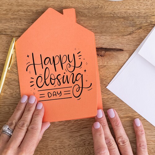Closing Day Card Thank You Card From Realtor for Buyer Etsy