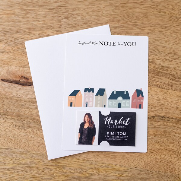 Real Estate Notecards Template Etsy