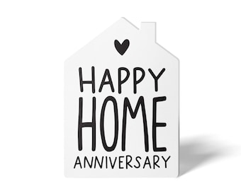 SET of Happy Home Anniversary Greeting Cards | Real Estate Agent Card | House Anniversary Card | Real Estate Mortgage | 12-GC002-AB
