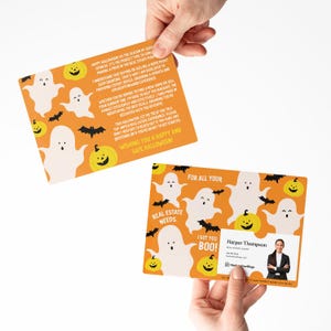 Set of For all your real estate needs, I got you, BOO! Mailers | Envelopes Included | Halloween Real Estate | M143-M003-AB