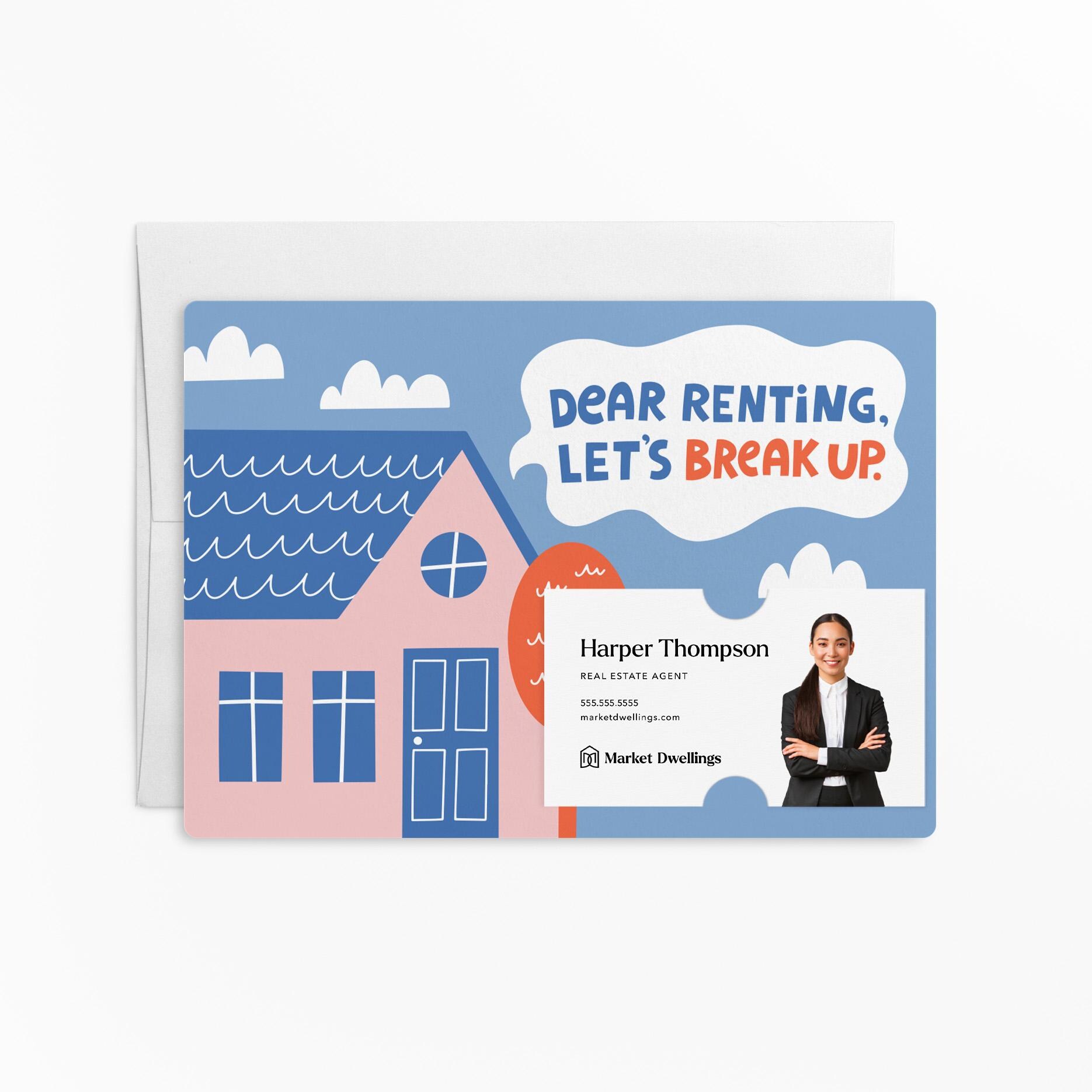 Set of Dear Renting, Let's Break Up. Mailers | Envelopes Included ...