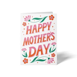 Set of Happy Mother's Day Greeting Cards | Envelopes Included | Mother's Day | 125-GC001