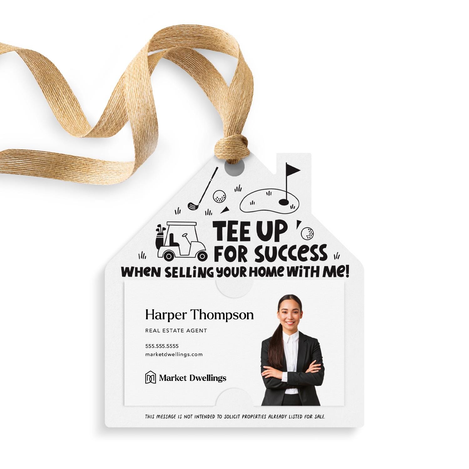 Tee up for Success When Selling Your Home With Me Gift Tags  display picture 1