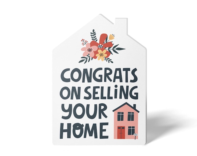 Congratulations on Selling Your Home Gift, Housewarming Card ...
