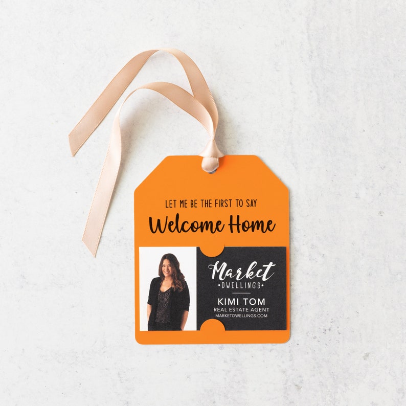 Home Gift Tag Real Estate Agent Mortgage Gifts Etsy