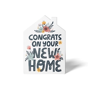 Lot de cartes de vœux avec enveloppes de félicitations pour votre nouvelle maison | Cadeau de clôture | Carte de clôture heureuse | Agent immobilier | 38-GC002