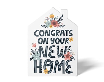 SET of Congrats on Your New Home Greeting Cards w/Envelopes | Home Closing Gift | Happy Closing Card | Real Estate Agent | 38-GC002