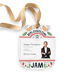 Real Estate Is My Jam Gift Tags | Real Estate Pop By Tags | Gift Tags | Jelly Gift Tag | Jam Pop By Gift Tag | 2-GT003