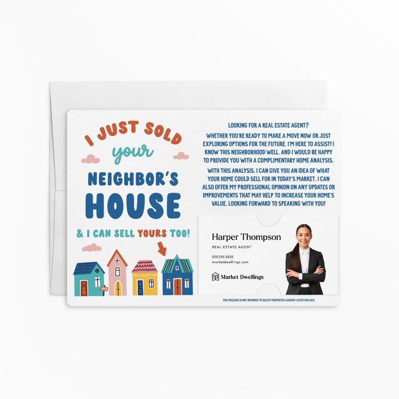 Set of I Just Sold Your Neighbor's House &amp; I Can Sell Yours Too ...