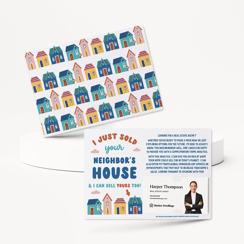 Set of I Just Sold Your Neighbor's House &amp; I Can Sell Yours Too ...