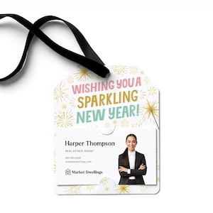 Wishing You A Sparkling New Year! | Gift Tags Gift Tag Market Dwellings