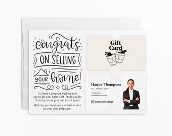 Congratulations on Selling Your Home Gift, Housewarming Card ...