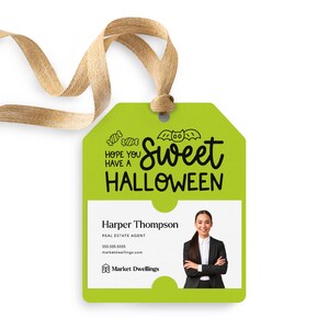 J'espère que vous avez une belle étiquette-cadeau d'Halloween | Pop par tag | Automne PopPar | Étiquette-cadeau client | Pop d'Halloween | Insérer une carte de visite | 70-GT001
