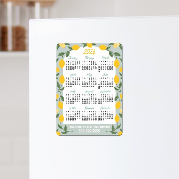 2024 Real Estate Calendar Etsy