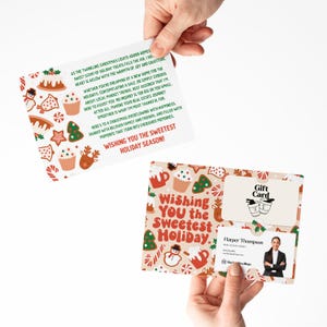 Lot de cartons d'expédition des Fêtes | Enveloppes incluses | Immobilier de Noël | M184-M008