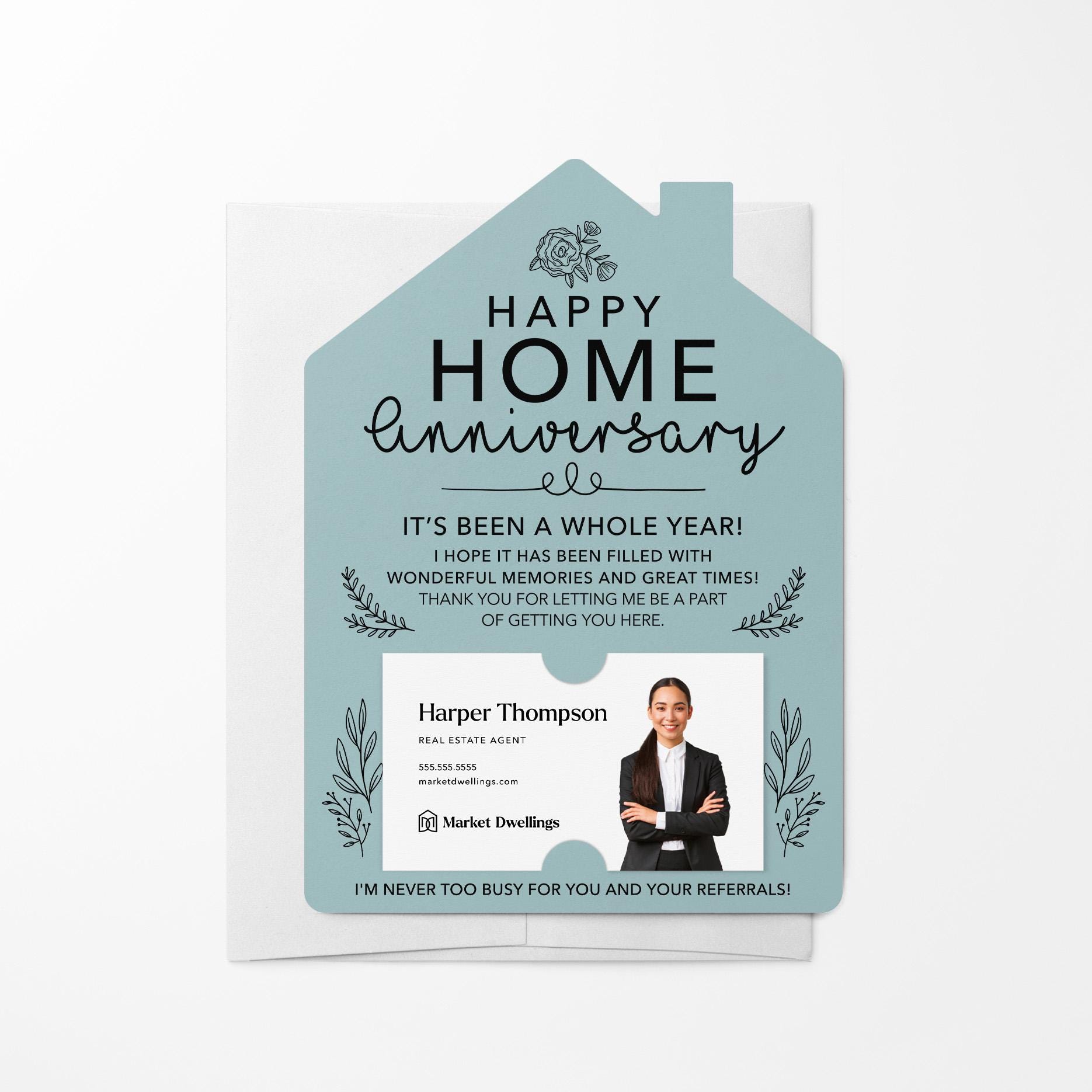 48 Pcs Happy Home Anniversary Cards With Envelopes Bulk Blank Welcome - View #9