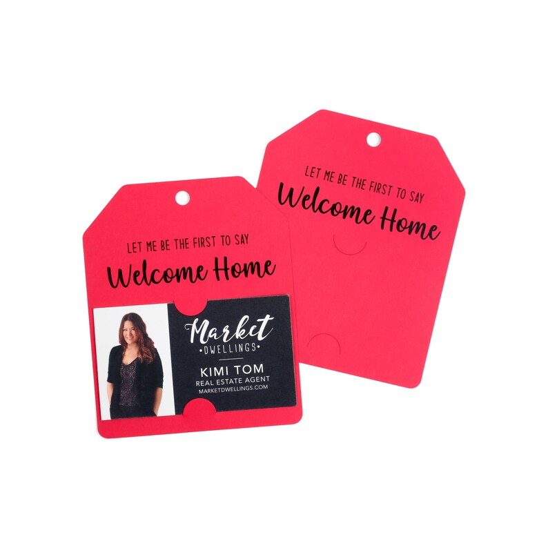 Home Gift Tag Real Estate Agent Mortgage Gifts Etsy