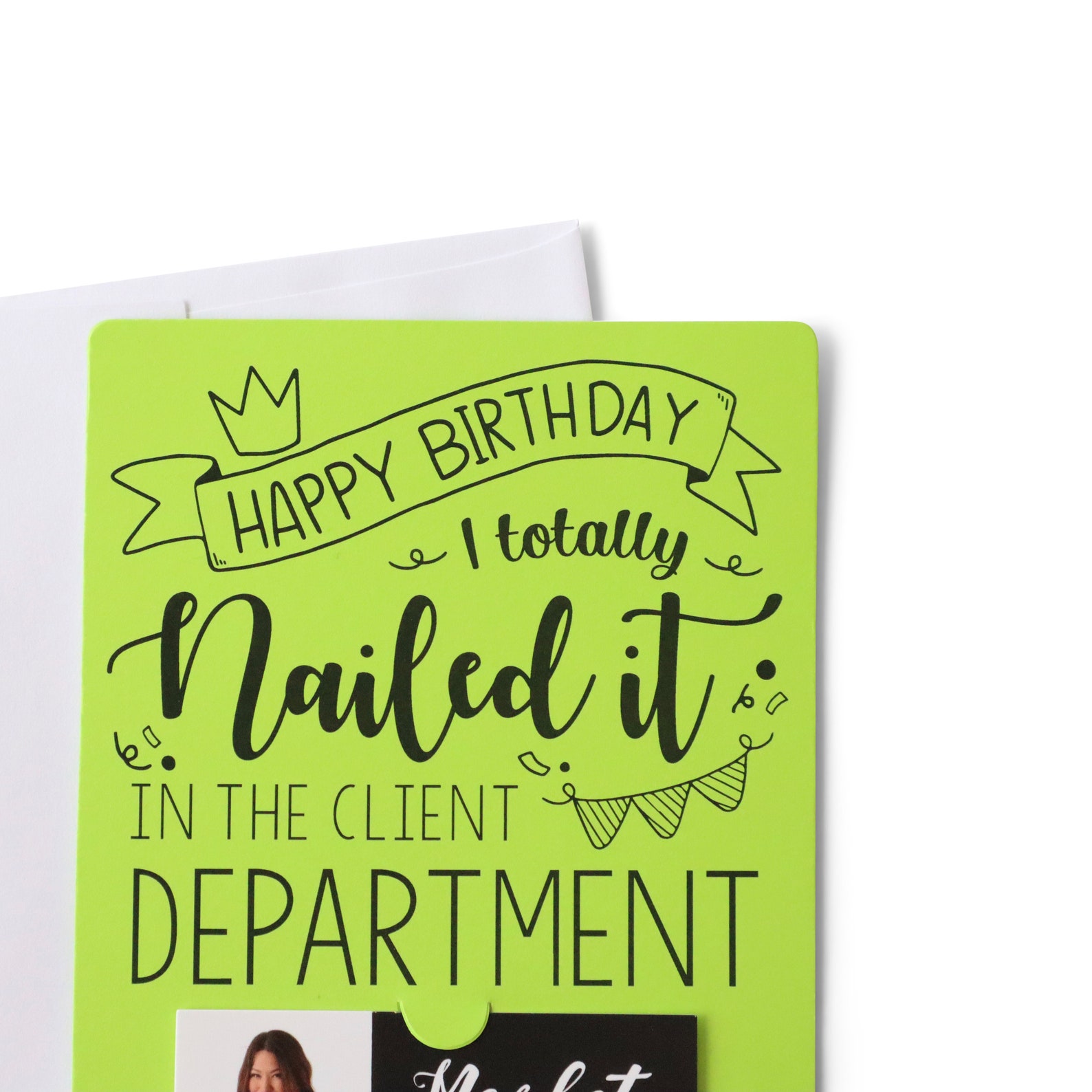 SET of Client Happy Birthday Cards With Envelopes Business - Etsy