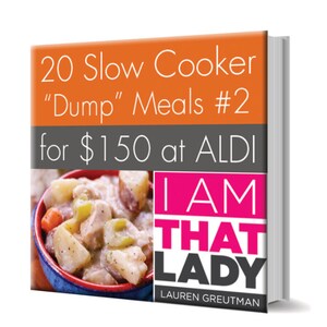 20 Slow Cooker Dump Freezer Meals - Meal Plan