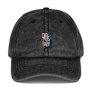 90s Baby Hat Vintage Cotton Twill 90s Hat