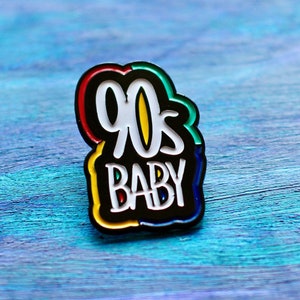 90s Baby Lapel Pin
