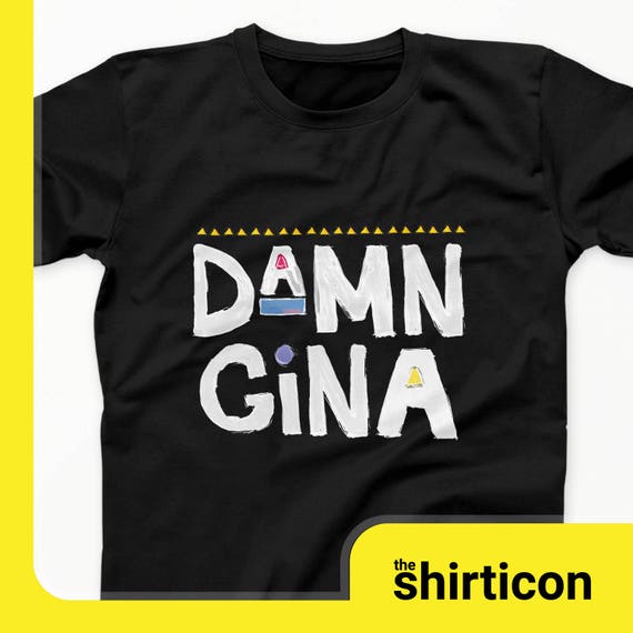 90s Damn Gina Style Hip Hop T-Shirt - Do It For The Culture 90s Damn Gina Style Hip Hop T-Shirt - Do It For The Culture