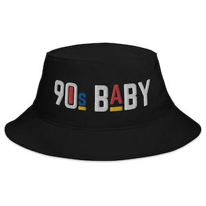 90s Hat 90s Baby Hat 90s Bucket Hat