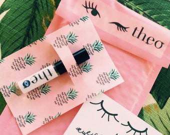 Theo Organics | Organic Lash Serum- All Natural Eyelash Booster | Lash Growth