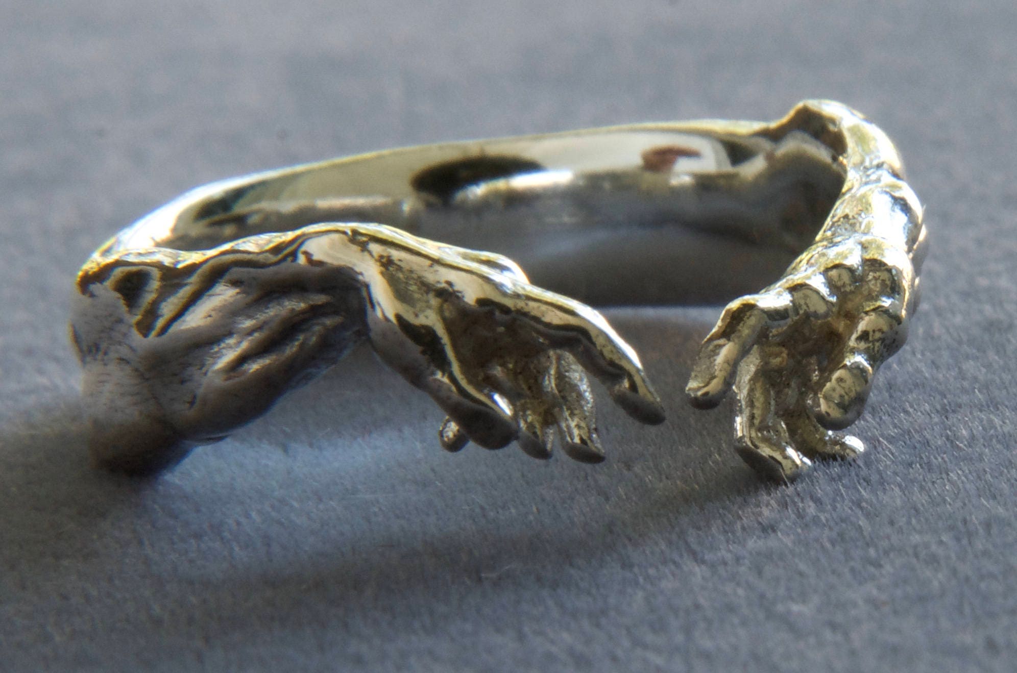 Hand of God Giving Life to Adam Ring Etsy