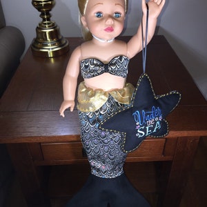 Mermaid Outfit for 18” Dolls