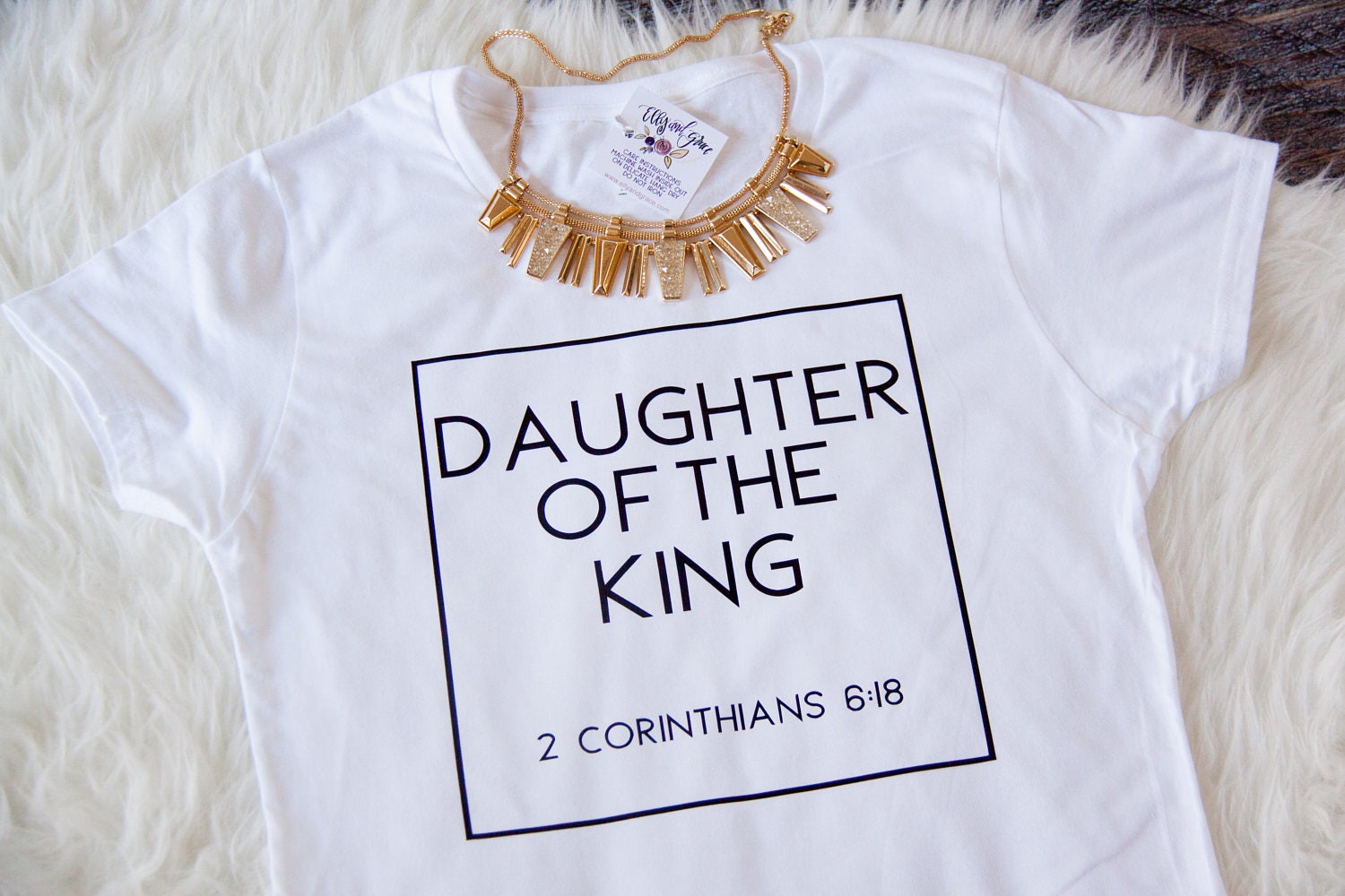Christian T Shirts Daughter of the King Shirt Christian