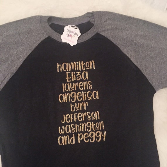 hamilton tee shirts