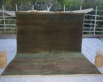 Beni Ourain Rug - Beniourain rug, Beni ourain carpet, Berber Rug, Moroccan rug 7'5" x 9'5" wool rug Bohemian style boho rug