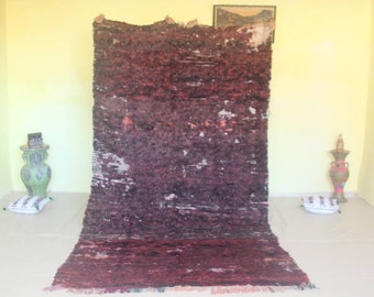 PARTRIDGE BIRD Vintage Beni Ourain Rug, Vintage Berber Carpet, Antique Boujaad Wool Rug, Boujad Rug, Area Rug, Moroccan Traditional rug