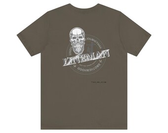 Skull Union Lineman T-Shirt, Journeyman Brother Tee