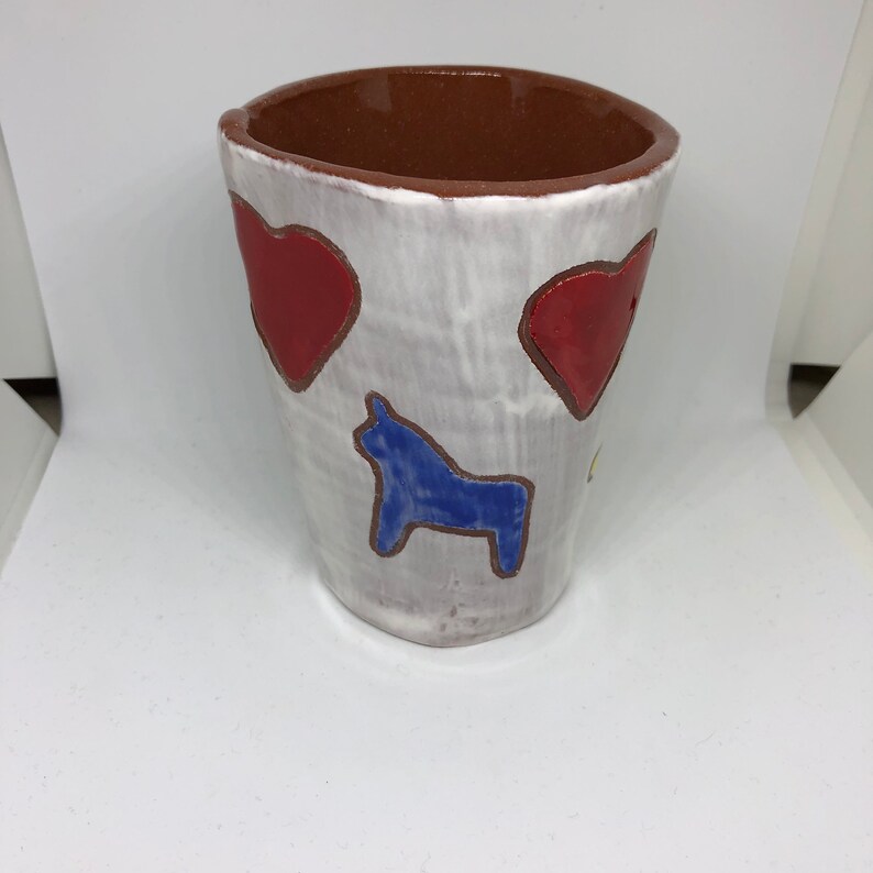 Dala Animal and Heart Cup