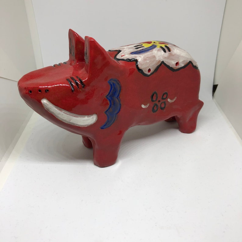Large Traditional Dala Pig