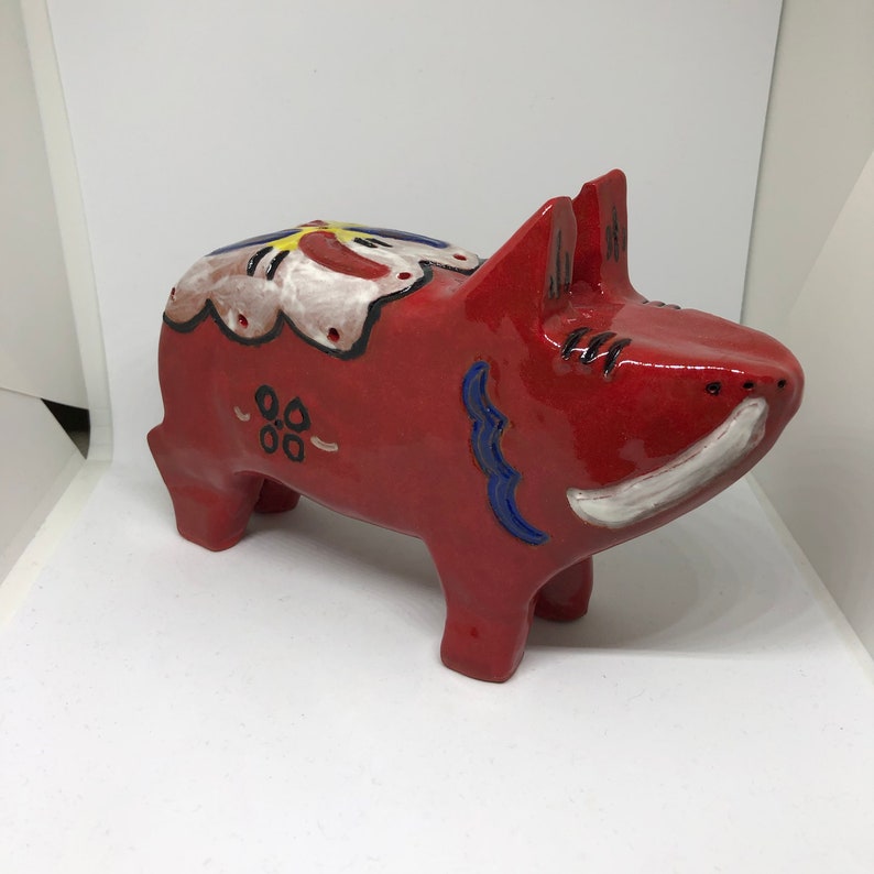 Large Traditional Dala Pig