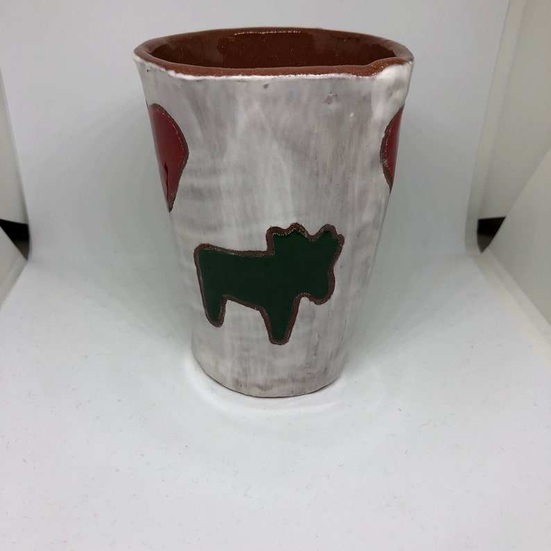 Dala Animal and Heart Cup