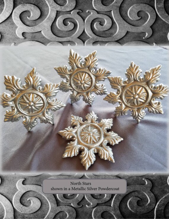 One North Star Curtain Medallion Single Item Etsy