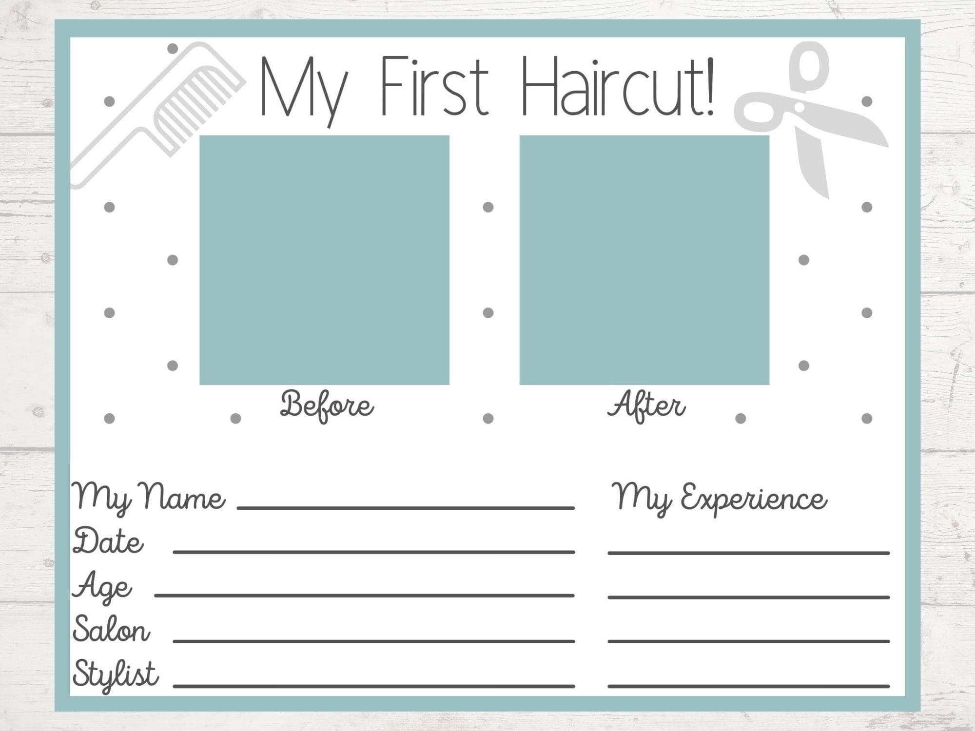 instant-printable-my-first-haircut-certificate-for-child-or-baby-s-first-haircut-blue-8-x10-etsy for First Haircut Certificate Printable Free Instant Printable - My First Haircut Certificate for Child or Baby's First Haircut - BLUE 8