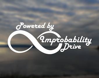 Infinite Improbability decal (Pack of 2)
