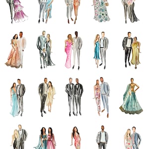 Live Wedding Illustration Artist NY