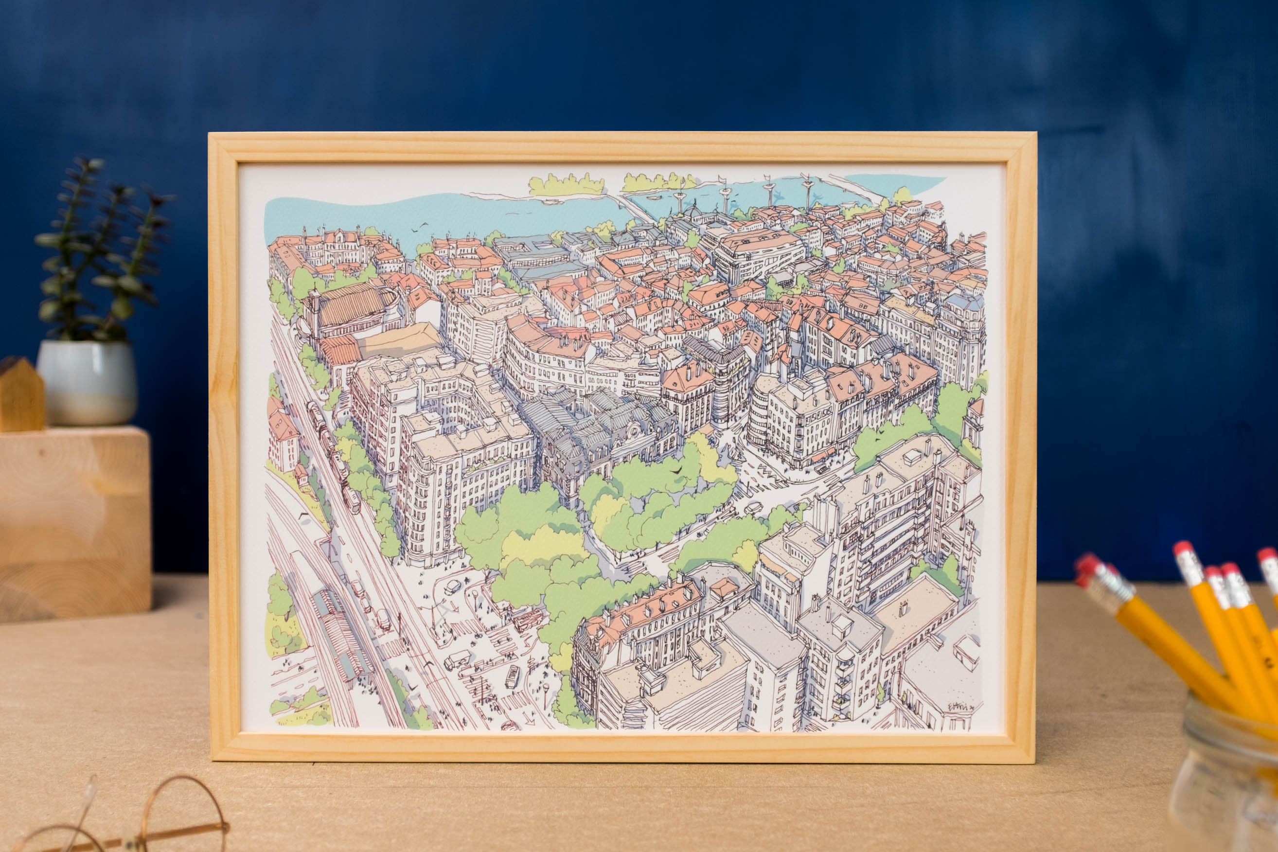 Affiche Du Quartier de Jean Macé à Lyon