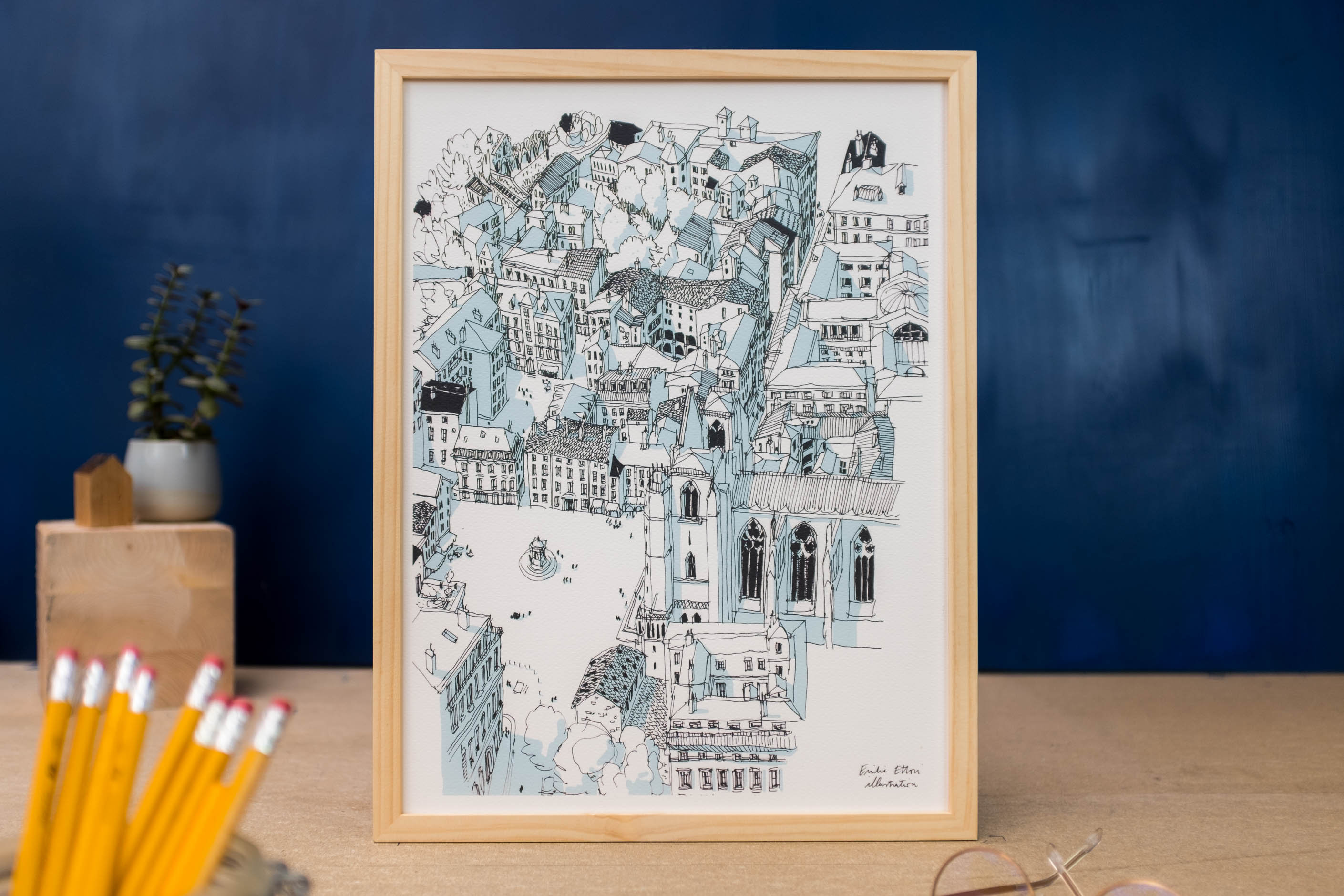 Affiche Du Vieux Lyon